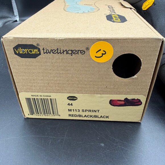 Vibram Fivefingers Sprint Size 44 Red - Picture 11 of 16